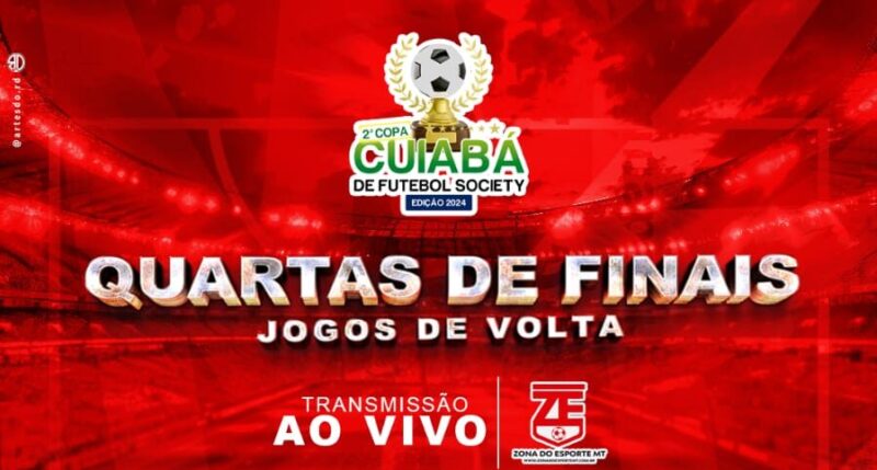 Quartas de Finais da Copa Cuiabá Society: Jogos de Volta