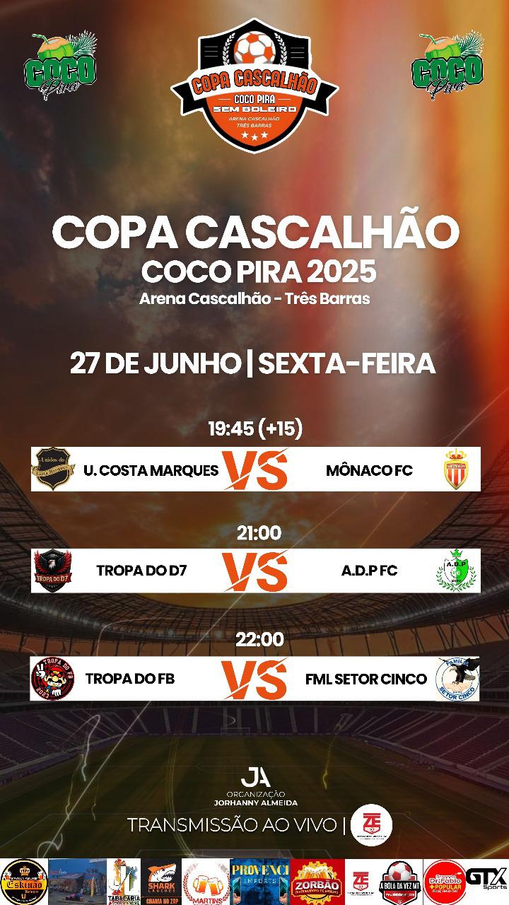 COPA CASCALHÃO COCO PIRA 2025